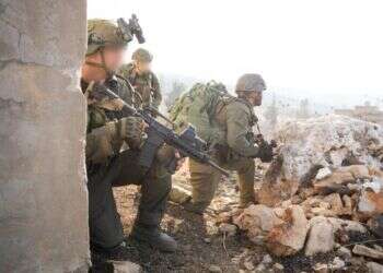 פעילות כוחות אוגדה 91 בדרום לבנון. צילום: דובר צה"ל