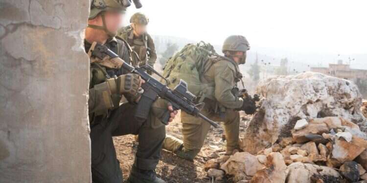 פעילות כוחות אוגדה 91 בדרום לבנון. צילום: דובר צה"ל