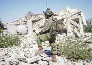 פעילות כוחות אוגדה 91 בדרום לבנון. צילום: דובר צה"ל