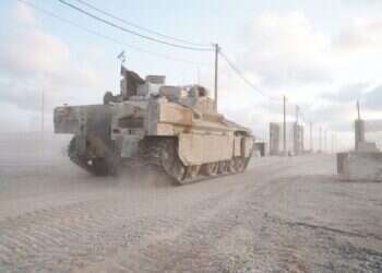 כוחות אוגדה 162 נכנסים לצפון הרצועה. צילום: דובר צה"ל