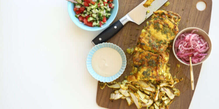 שווארמה בתבנית. צילום: אפרת ליכטנשטט שווארמה בתבנית. צילום: אפרת ליכטנשטט