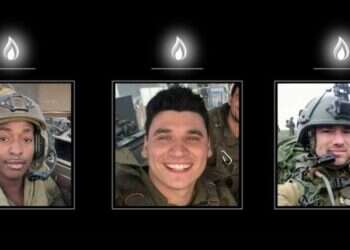 ישי גרינבאום, אופיר ברקוביץ' ואלישי יונג. צילום: דובר צה"ל, באדיבות המשפחה