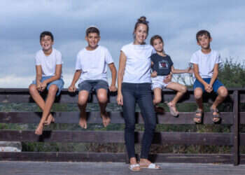 משפחת מרמור, חוות יאיר. צילום: יוסי אלוני