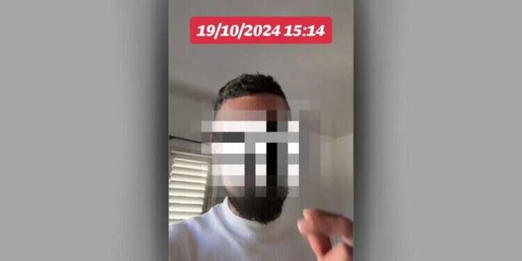 הסרטון שפורסם ובו שמועות על שחרור החטופים. צילום מסך הסרטון שפורסם ובו שמועות על שחרור החטופים. צילום מסך