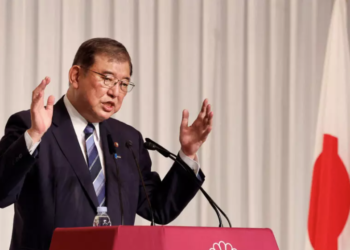 ראש ממשלת יפן הנכנס, שיגרו אישיבה. צילום מסך מיוטיוב