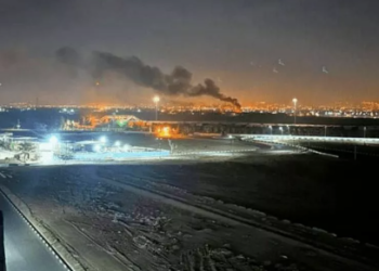 תיעוד מהתקיפה הישראלית באיראן, אוקטובר 24'. צילום מסך מיוטיוב מהתקיפה הישראלית באיראן. צילום מסך מיוטיוב