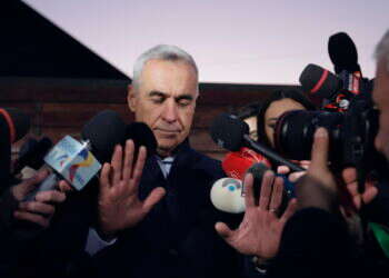 קאלין ג'ורג'סקו, צילום: Daniel MIHAILESCU / AFP