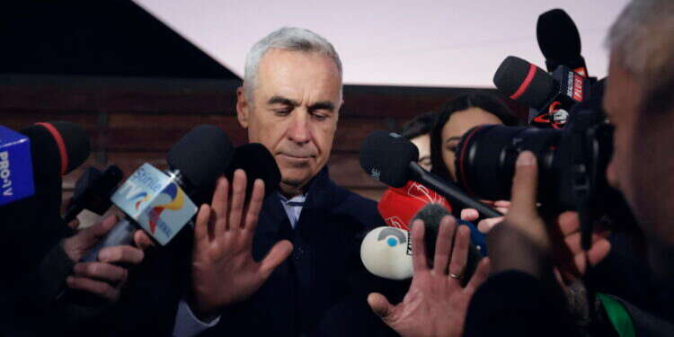 קאלין ג'ורג'סקו, צילום: Daniel MIHAILESCU / AFP