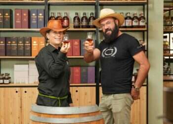 דוד ואלונה ציבל. צילום: אייל מרגולין