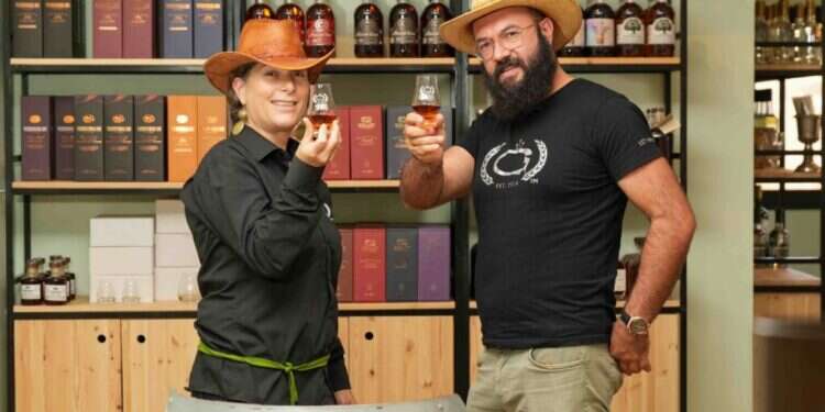 דוד ואלונה ציבל. צילום: אייל מרגולין