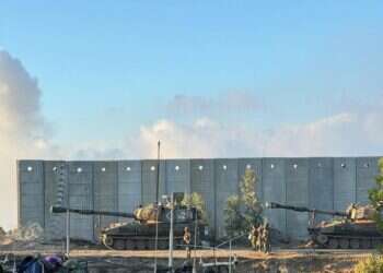 חטיבת האש 282 בדרום לבנון. צילום: דובר צה"ל