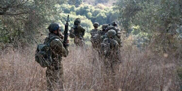 כוחות הצנחנים במילואים (646) בדרום לבנון. צילום: דובר צה"ל