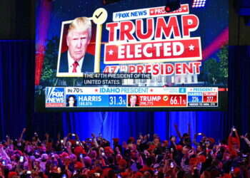 דונלד טראמפ זוכה בבחירות לנשיאות, צילום: Jim WATSON / AFP