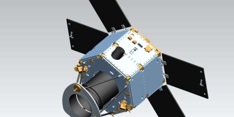 אחד הלוויינים של סוכנות החלל של איחוד האמירויות. צילום: Emirates Institution for Advanced Science and Technology מעצמת תעופה וחלל ערבית: באמירויות מביטים לשמיים, אבל גם פוזלים לסין