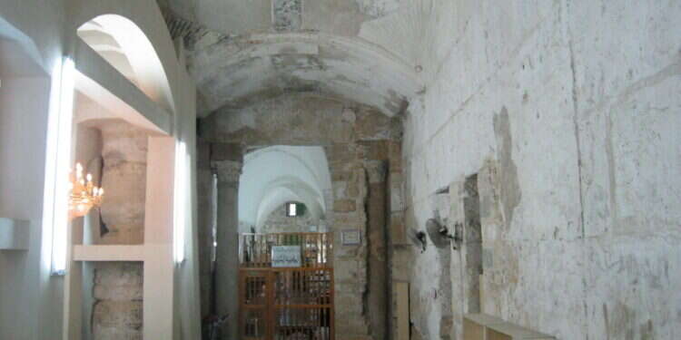 חלל שערי חולדה, הר הבית. צילום: אבי דביר