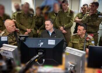 שר הביטחון ישראל כ"ץ בפיקוד צפון. צילום: דובר צה"ל