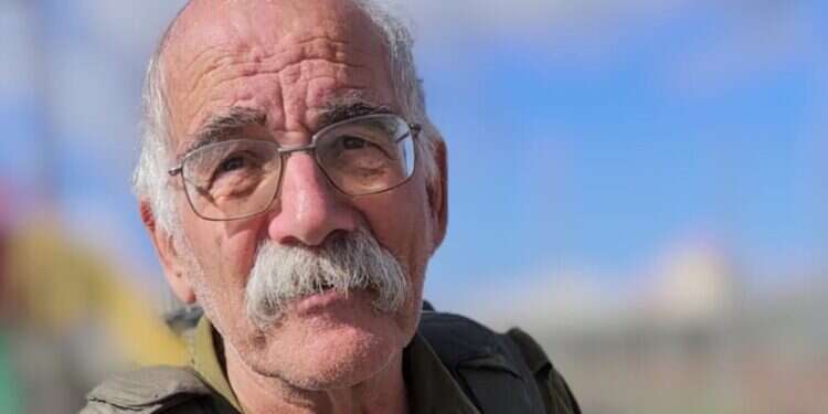 ז'אבו ארליך, שעות בודדות לפני נפילתו בלבנון. צילום: רחלי מלק-בודה