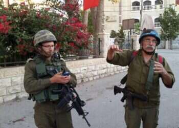 עם ידידיה צוקרמן בבזיליקה בכפר סבסטיה, 2017