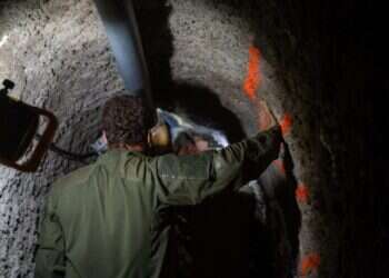 קילומטר וחצי מהגבול: הושמדה מנהרת טרור עצומה בגודלה בלבנון