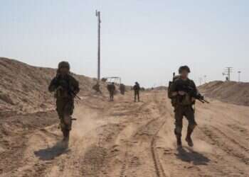 פעילות הכוחות הנח"ל ברפיח. צילום: דובר צה"ל