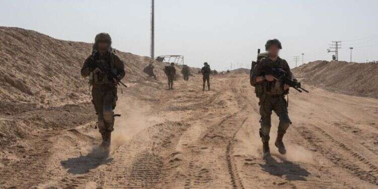 פעילות הכוחות הנח פעילות הכוחות הנח"ל ברפיח. צילום: דובר צה"ל