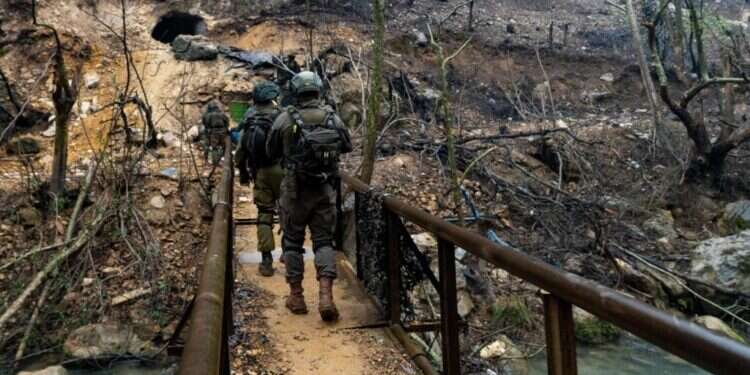 ניצחון. חיילי צה חיילי צה"ל בליטני, השבוע. צילום: דובר צה"ל