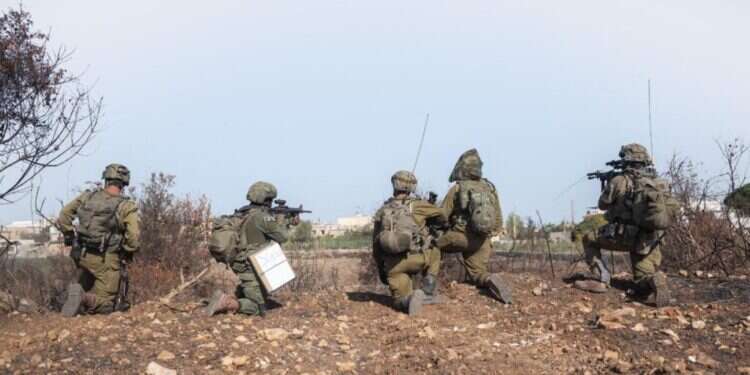 כוחות הצנחנים במילואים (646) בדרום לבנון. צילום: דובר צה"ל