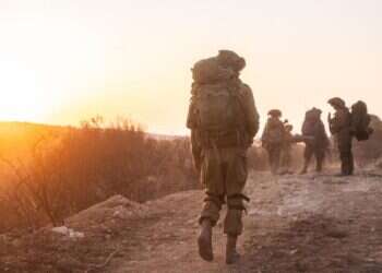 כוחות הצנחנים במילואים (646) בדרום לבנון. צילום: דובר צה"ל