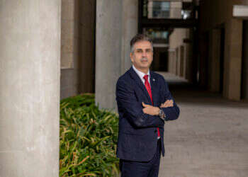 אלי כהן במשרדו בירושלים, השבוע. צילום: נעמה שטרן