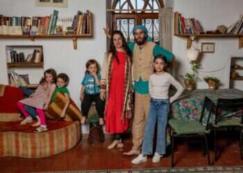 משפחת בר־רשי, עין־כרם, ירושלים. צילום: נעמה שטרן