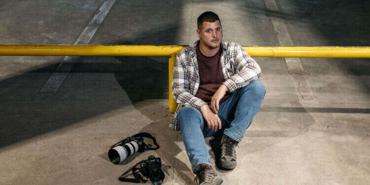 הצלם חיים גולדברג. צילום: אבישג שאר־ישוב
 הצלם חיים גולדברג. צילום: אבישג שאר־ישוב