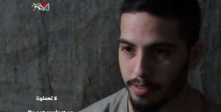 14 חודשים לאחר שנחטף: חמאס פרסם הערב תיעוד ואות חיים מהחטוף מתן צנגאוקר