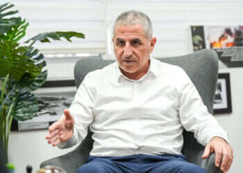 ראש עיריית נהריה רונן מרלי. צילום: אייל מרגולין, ג׳יני