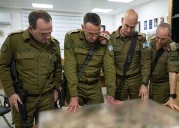 הרמטכ הרמטכ״ל בגבול סוריה: ״יש מענה התקפי והגנתי מאוד חזק״