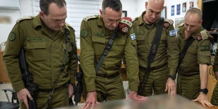 הרמטכ״ל בגבול סוריה: ״יש מענה התקפי והגנתי מאוד חזק״