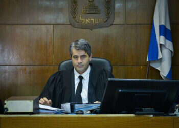 השופט עלאא מסארווה. צילום : פלאש 90