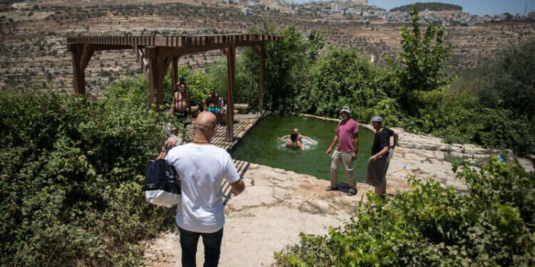 עינות ענר. צילום: הדס פרוש, פלאש 90 שנתיים אחרי: מסעו של אוהד ארגנטינה בדרך לזכייה במונדיאל