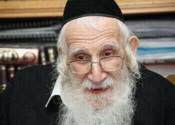 חיילי צה"ל הם קדושים. הרב אוירבך. צילום: שלומי כהן, פלאש 90