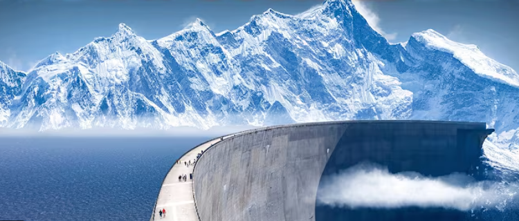 תחנת כוח הידרואלקטרית. אילוסטרציה. צילום מסך מיוטיוב הגדולה בעולם: סין תקים תחנת כוח הידרו-אלקטרית ענקית בטיבט