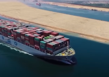 לקראת פתיחה: מצרים בחנה את הנתיב החדש של תעלת סואץ