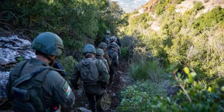 פעילות כוחות חטיבת 'ההרים' (810). צילום: דובר צה"ל