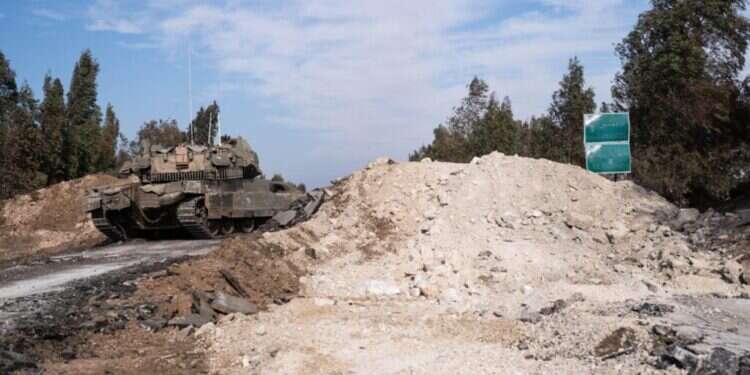 כוחות שריון במרחב קוניטרה. צילום: דובר צה