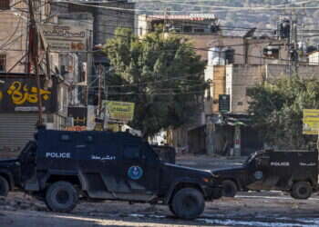 ג'יפים של הרשות הפלסטינית בג'נין. צילום: AFP להכות בעוצמה כמו בעזה: ביו"ש מתנהלת מלחמה