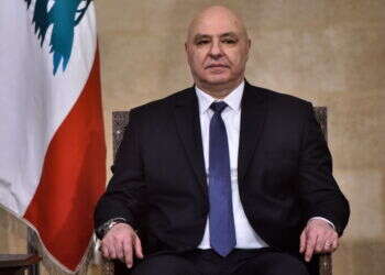 ג'וזף עאון, צילום: Fadel ITANI / AFP