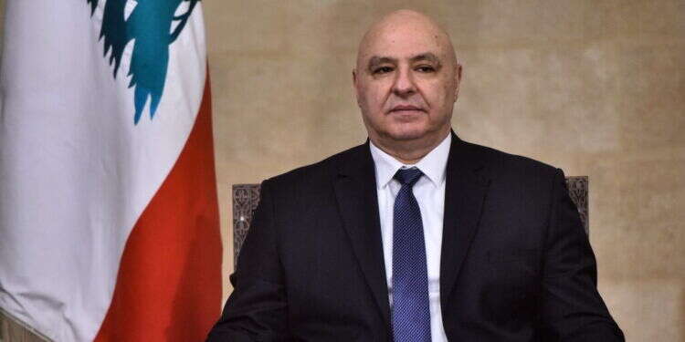 ג'וזף עאון, צילום: Fadel ITANI / AFP ג'וזף עאון, צילום: Fadel ITANI / AFP