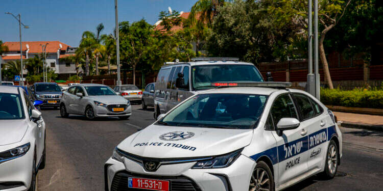 ניידת משטרה. צילום: יוסי אלוני - פלאש 90