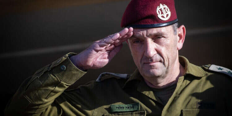 הרמטכ״ל רב-אלוף הרצי הלוי התפטר מתפקידו