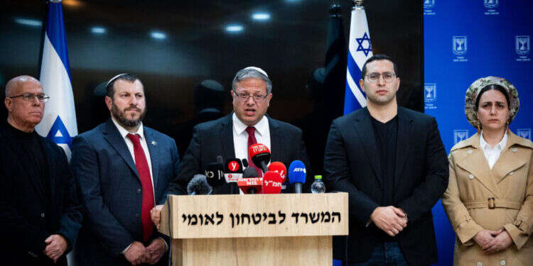 משחק הכיסאות: השינויים בממשלה בעקבות התפטרות שרי עוצמה יהודית