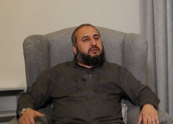 שר ההגנה הסורי מורהף אבו קסרה. צילום מסך מיוטיוב