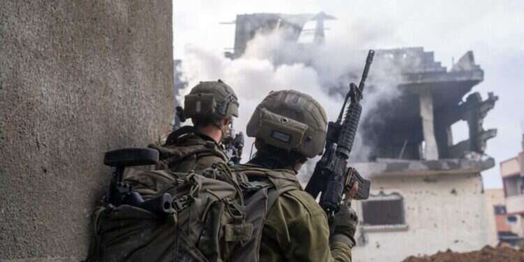 כוחות צה כוחות צה"ל בבית־חאנון. צילום: דובר צה"ל